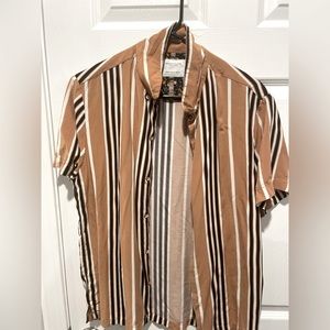 Striped Button Up